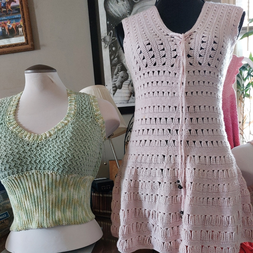 Handmade tank top, Jennifer Aniston dress from the movie "Just go with it"